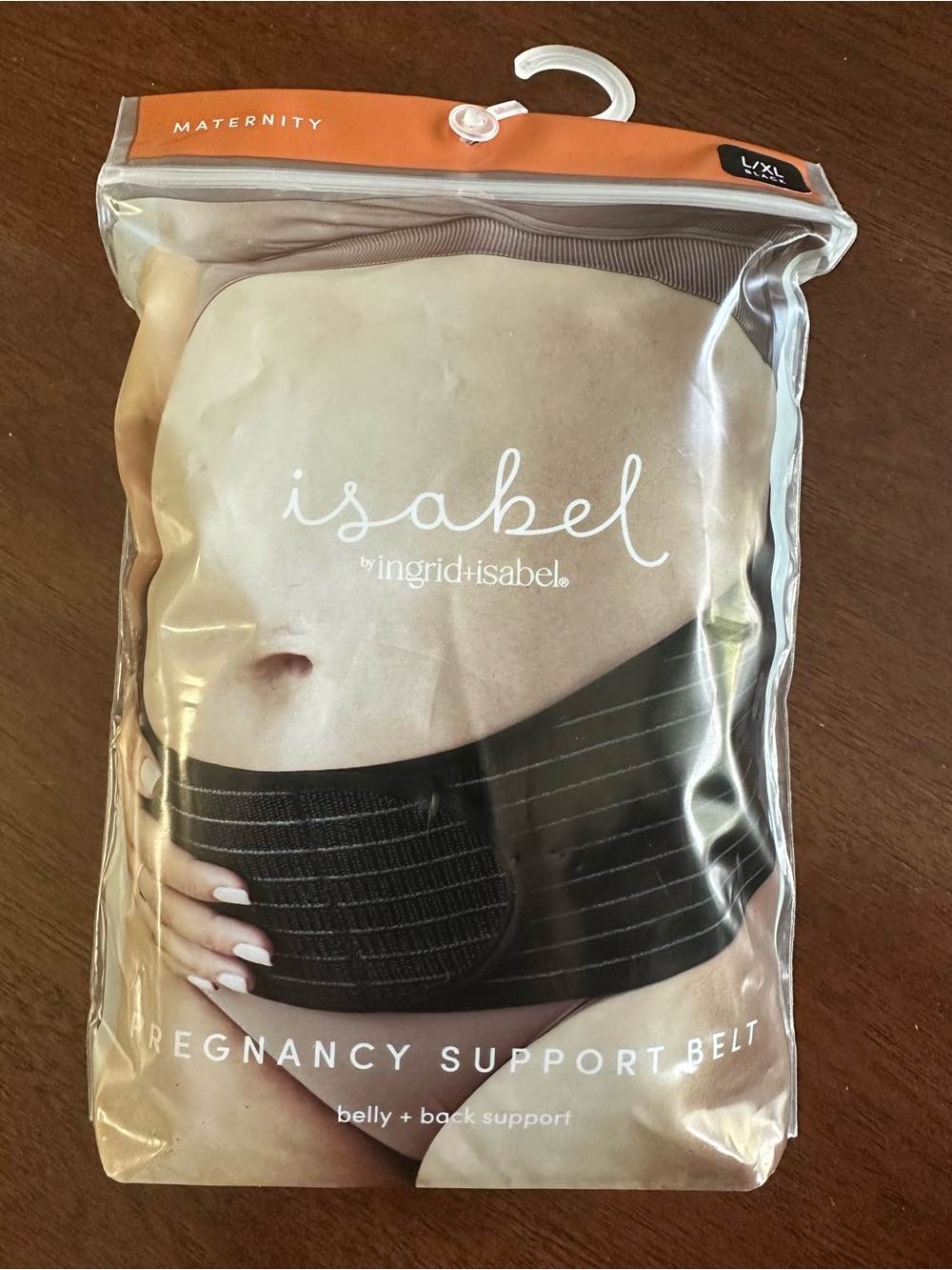 Ingrid & Isabel Black Pregnancy Support Belt